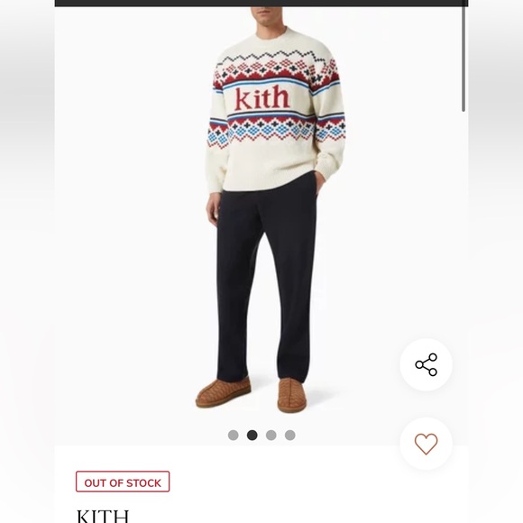 Kith Kithmas Fairisle Knit Sweater - Picture 7 of 8